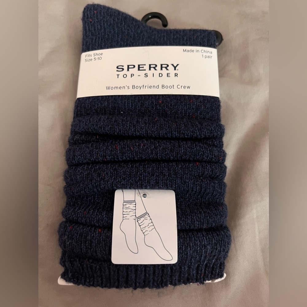 Women's Boyfriend Boot Socks/Crew | Sperry Topsiders